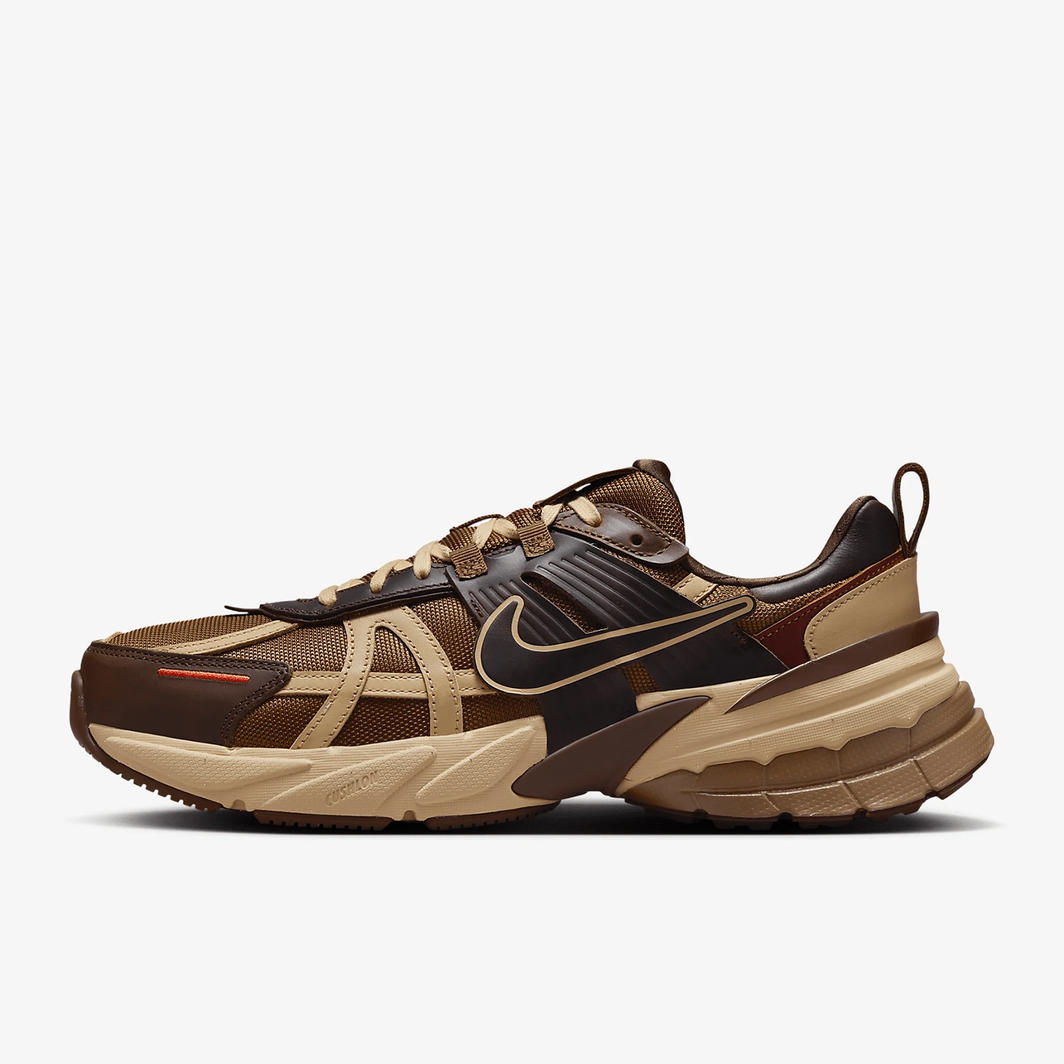 حذاء Nike Official V2K Run للرجال ريترو متين وجيد التهوية للأب HQ3445-222