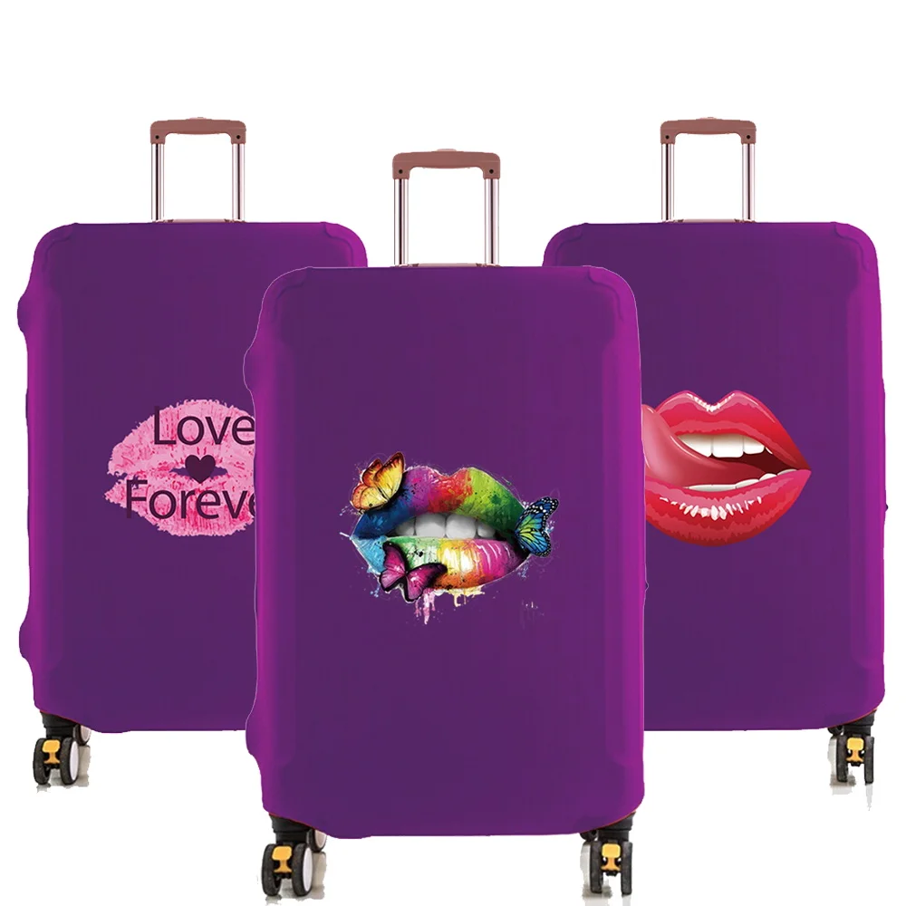 

Luggage Protective Cover Elastic for 18-32 Suitcase Trolley Baggage Travel Bag Dust Covers Suitcase Case Mouth Pattern