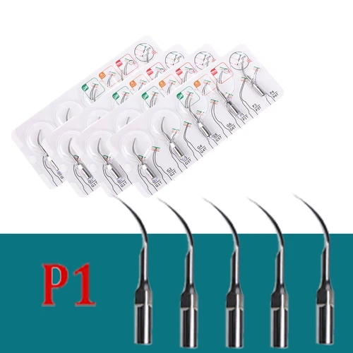 Imagen 1 del producto 5 uds nuevas puntas de escalador ultrasónico Dental para periodoncia y endodoncia compatibles con EMS y escalador de palmas