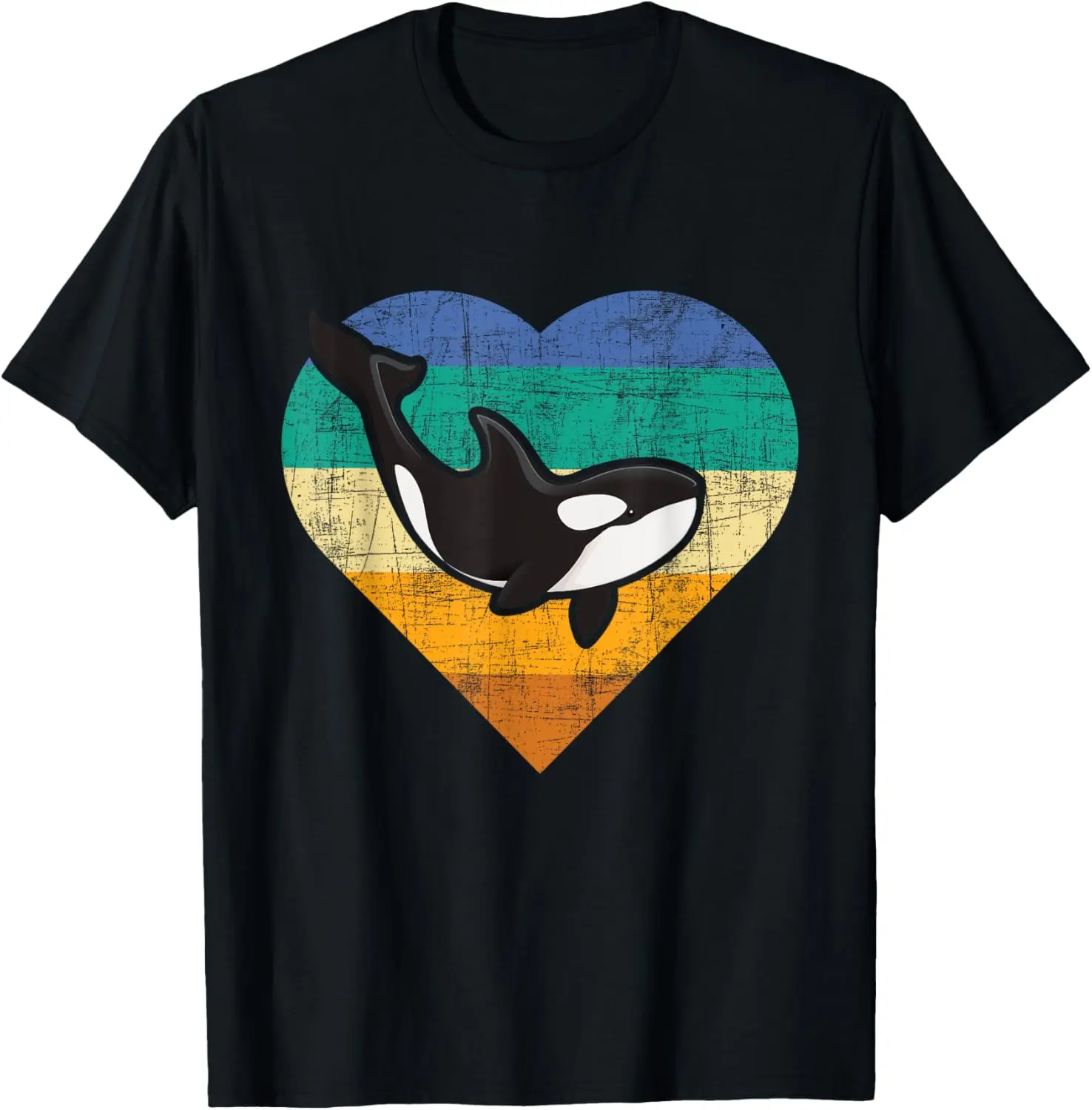 

Orca Whale Heart - Whale Lover Marine Biologist Whales