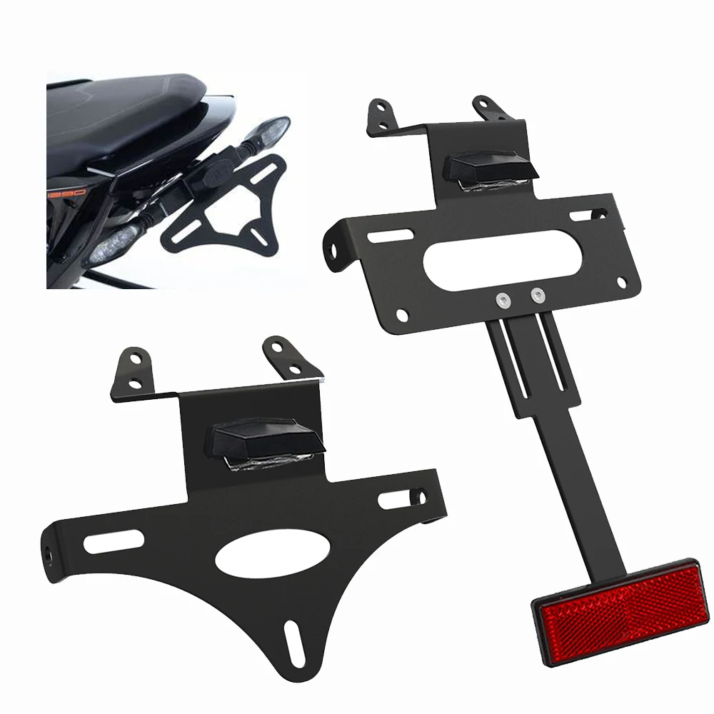 FOR KTM 1290 Super Duke R 2014-2019 Motorcycle Accessary License Plate Holder Tail Tidy Fender Eliminator Parts 1290 SuperDukeR