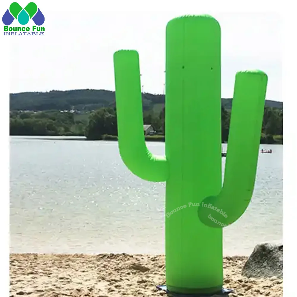 Staande Gigantische Opblaasbare Cactus Opblaasbare Groene Plant Tuin Model Reclame Amusement Decoratie Outdoor