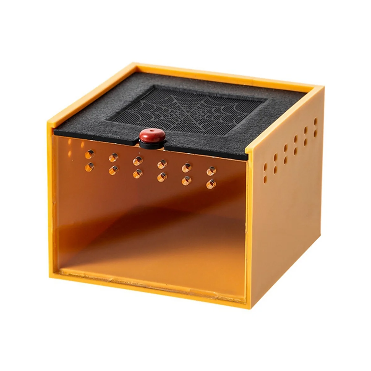 

Spider Enclosure Small Insect Breeding Box Prevent Escape Reptile Terrarium Insect Feeding Cage D