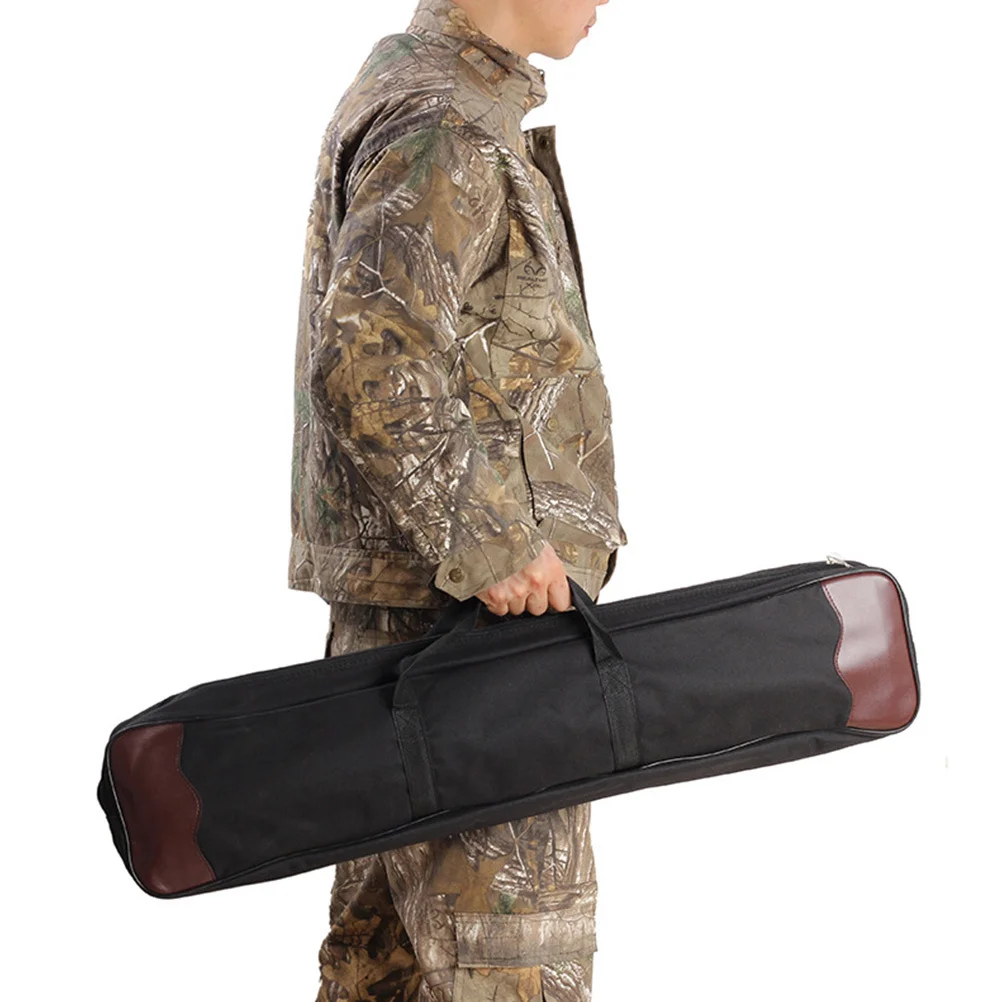 大容量リカーブボウバッグ プレミアムオックスフォード生地 耐摩耗性 手持ちまたは肩掛けで使用可能 矢用 アウトドア用