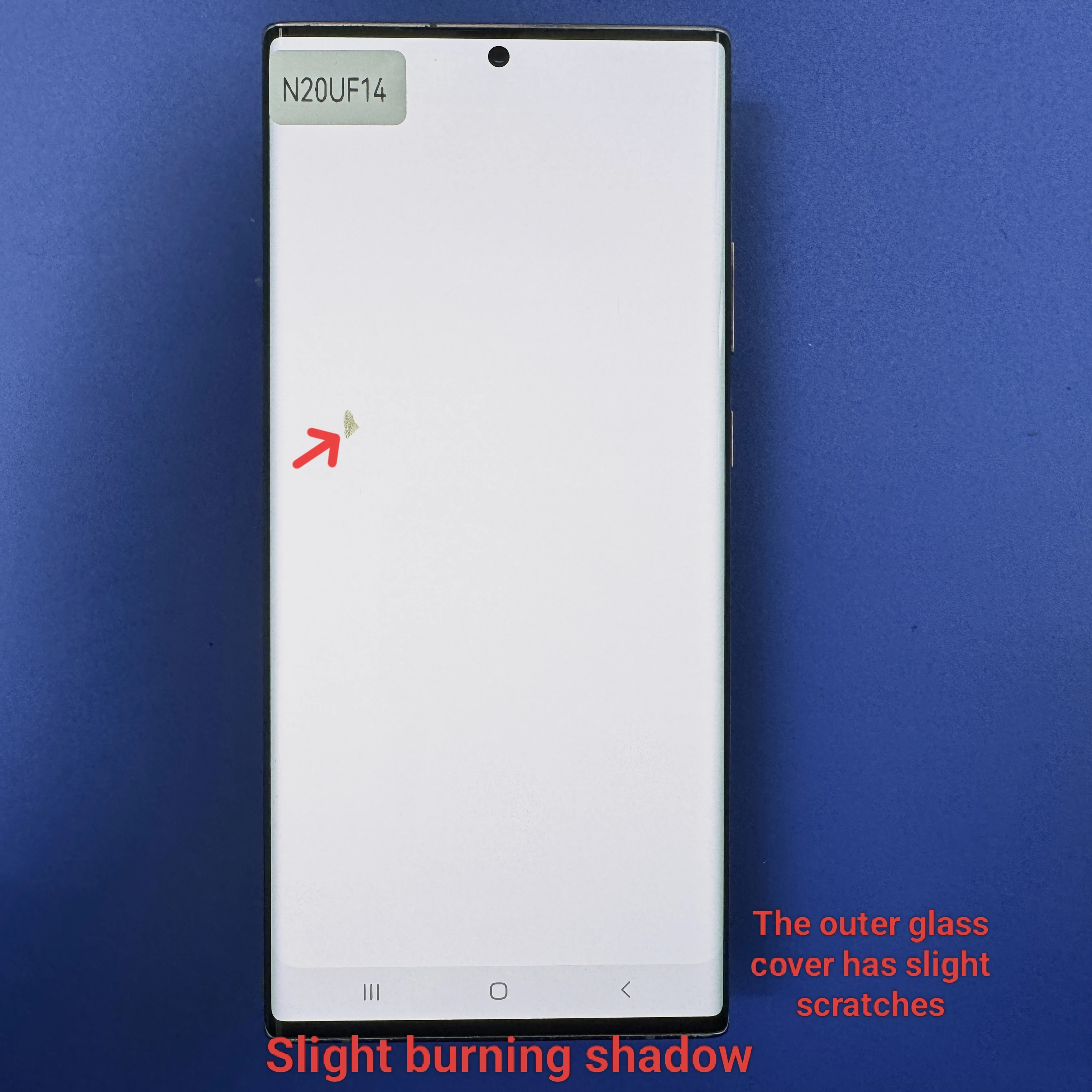 For Samsung Galaxy Note 20 Ultra 5G AMOLED LCD Note 20 Ultra N986B SM-N985F N985F/DS Touch Screen Digitizer Original Components