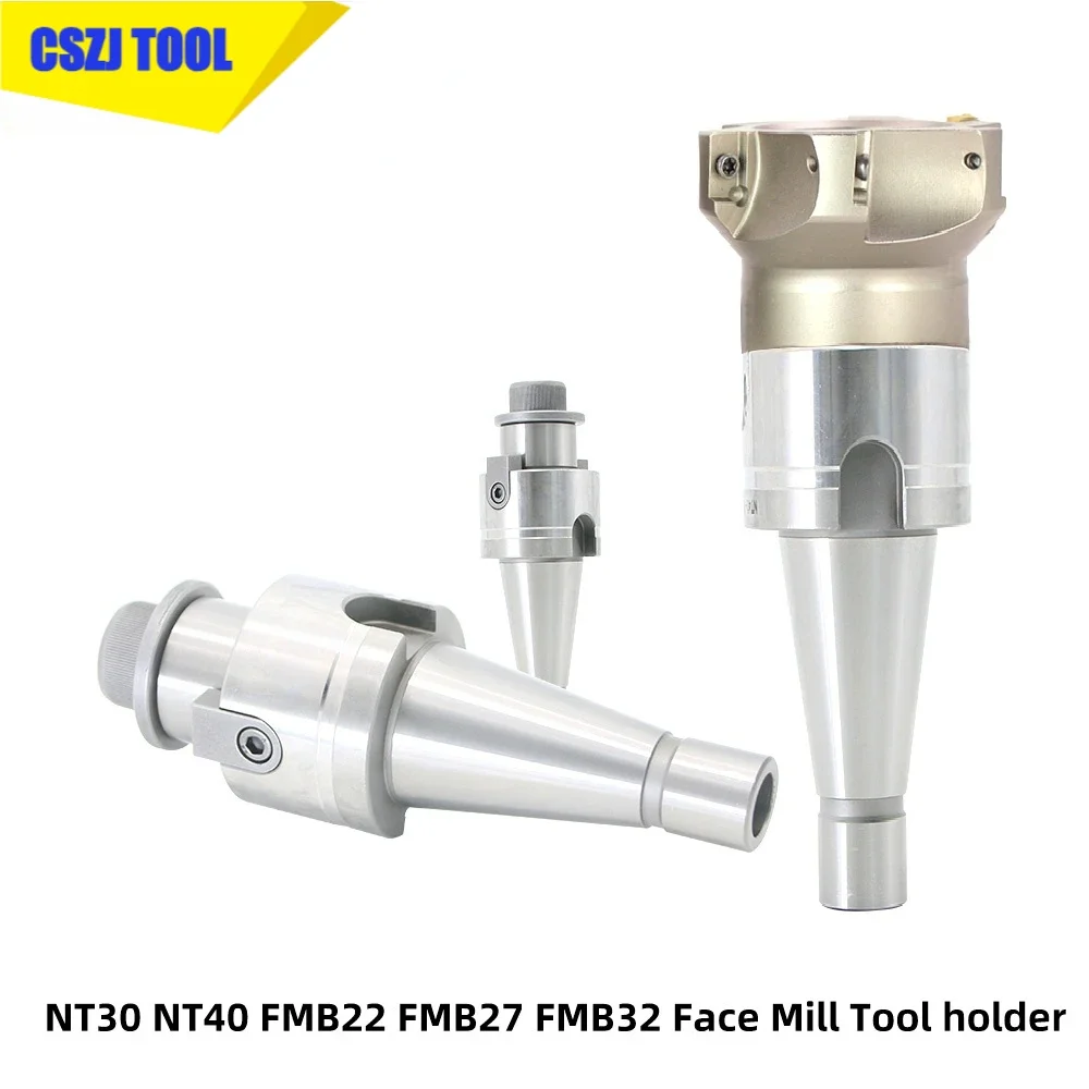 NT30 NT40 FMB22 FMB27 FMB32 FMB40 Face milling cutter housing adapter end mill nt fmb tool holder M12 M16 for CNC machine tools