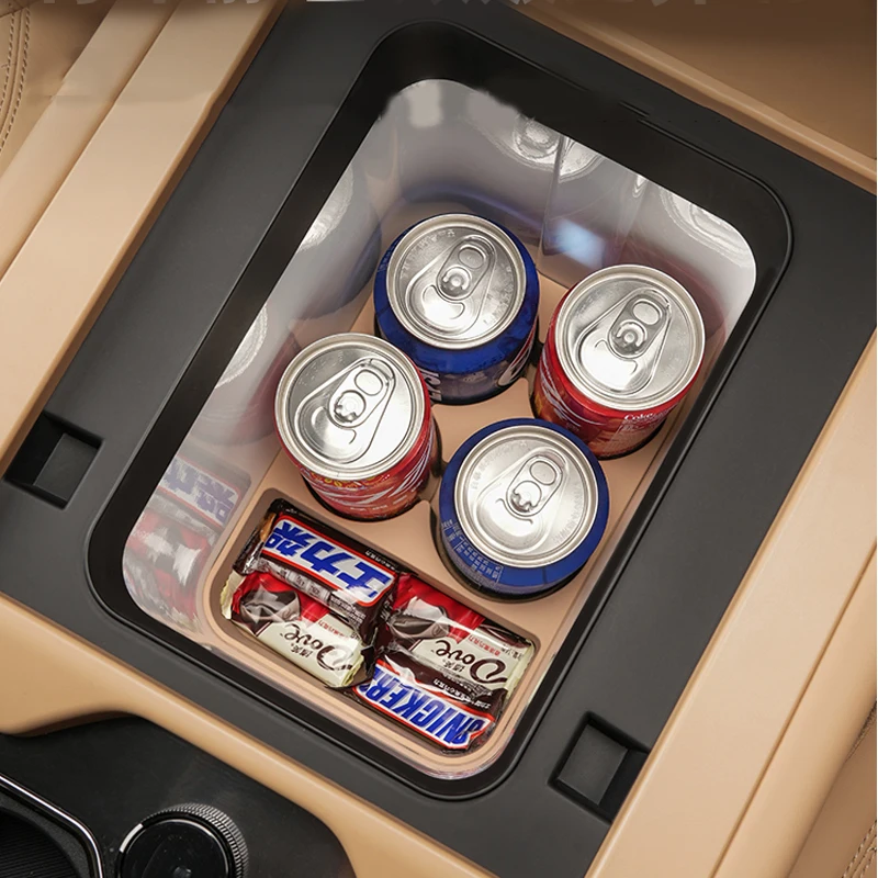 For BYD Leopard 8 Silicone Anti-Slip Pad Central Control Refrigerator Limit Fixing Grid Interior Modification Accessories