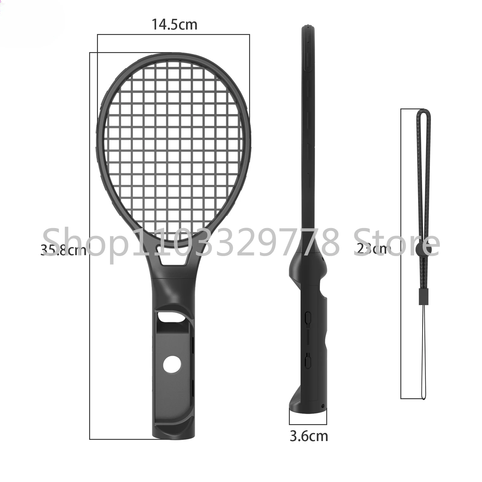 Switch Tennis Rackets Mario Motion Sensing Game Tennis Rackets NS Sports Game Racket Game Accessories