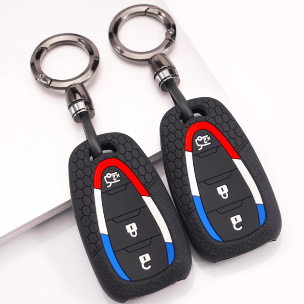 Smart Key Shell With Lanyard For Chevrolet Cruze Aveo Cavalier Monza Malibu Captiva Equinox Trax Sail Orlando Spark Reliable