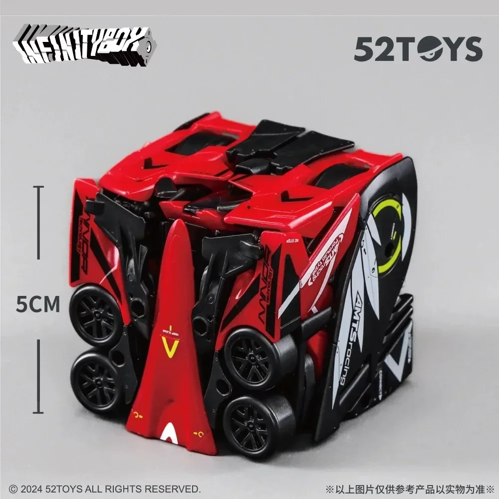 In Stock 52TOYS Infinitybox IB-05 CHEETAH Deformation Robot Converting in Mecha and Cube Action Figure Model Collectible Gifts