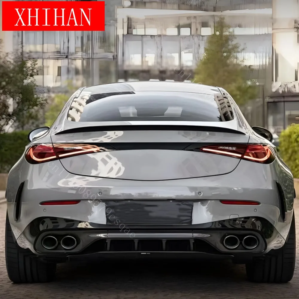 Diffuser with Tail Pipe For Mercedes Benz CLE-Class CLE260 CLE300 C236 24-25 modified new style rear lip Body kit
