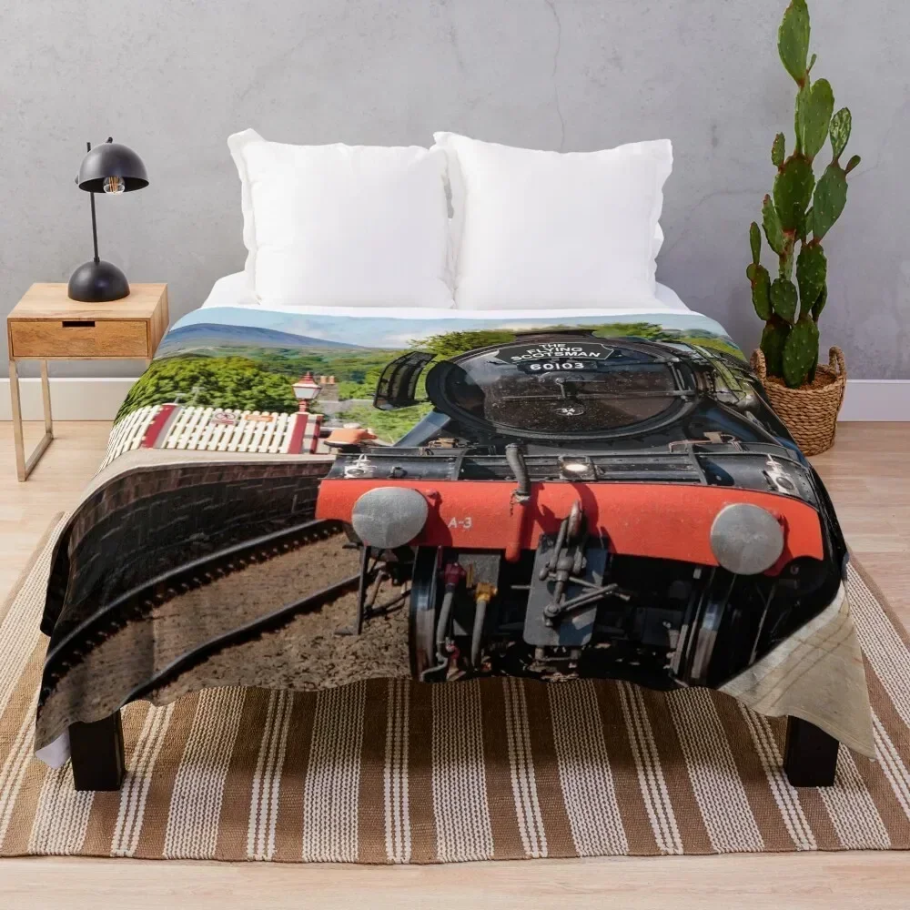 

The Flying Scotsman Throw Blanket Luxurious Soft Blanket Holiday Gift for Family