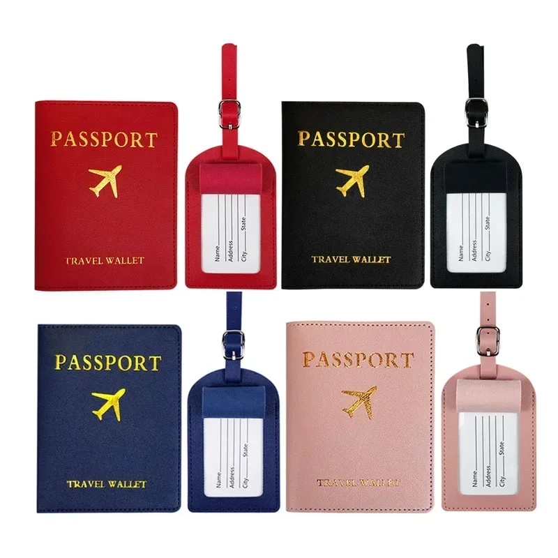 Travel ID&Document Protector Passport Holder New Women Men Travel Credit Card Holder Travel Passport Cover Protective Card Case