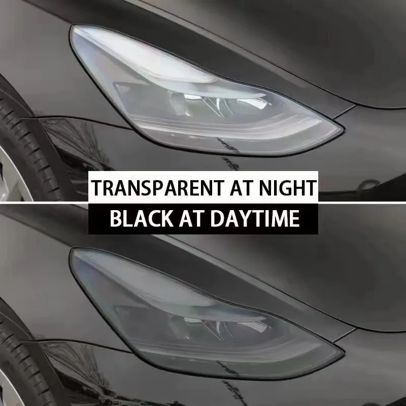 Intelligente Lichtsteuerung Automotive TPU Photochromatische Scheinwerferfolie Fahrzeug-Scheinwerfer-Modifikationsfolie – Detail 6