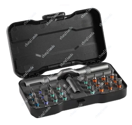 Wrench 24 in 1 Ratchet Screwdriver Set Multi-functional S2 Steel Household Screwdriver Tool Combination Set