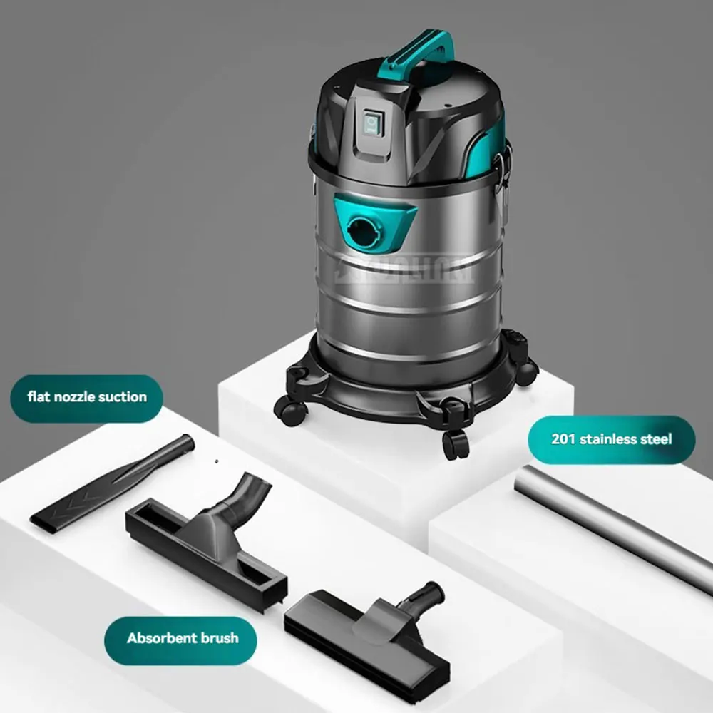 

45L Wet Dry Dual-Use Powerful Home Cleaning Tool Vacuum Cleaner Large Suction Capacity Bucket Electrodomésticos