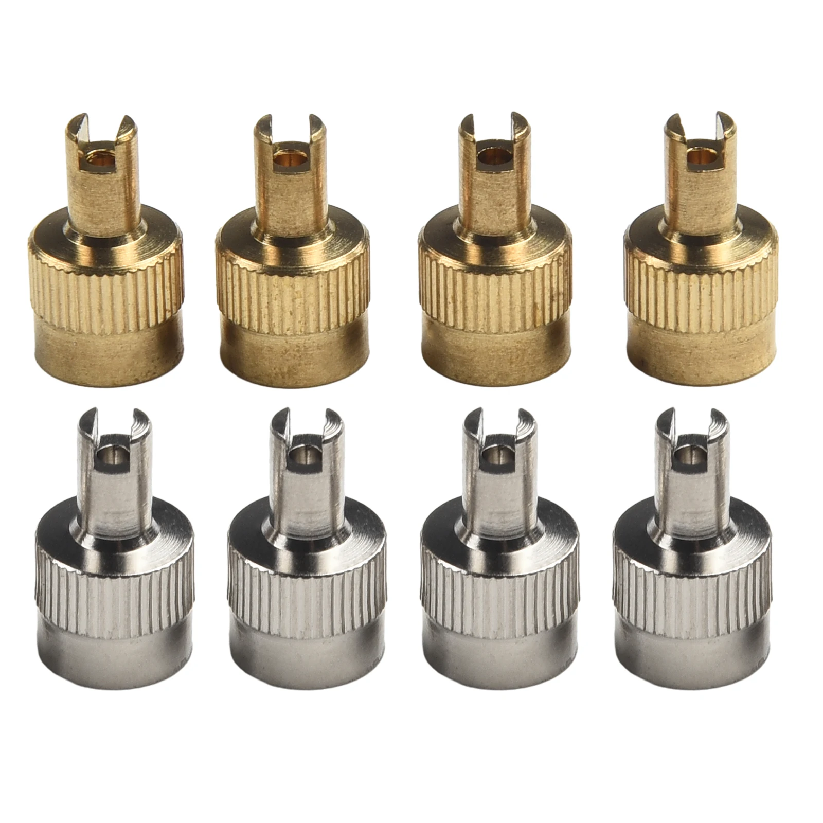 Reifen werkzeug kappe Reifen ventil kappe Kupfer teile Ersatz Silber Universal fahrzeug 14,9x8,5mm Zubehör nagelneu