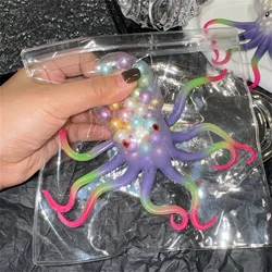 Children's Squeeze Sea World Octopus Decompression Toy Gift Simulation Model Can Be Stretched Decompression Vent Novelty Toys