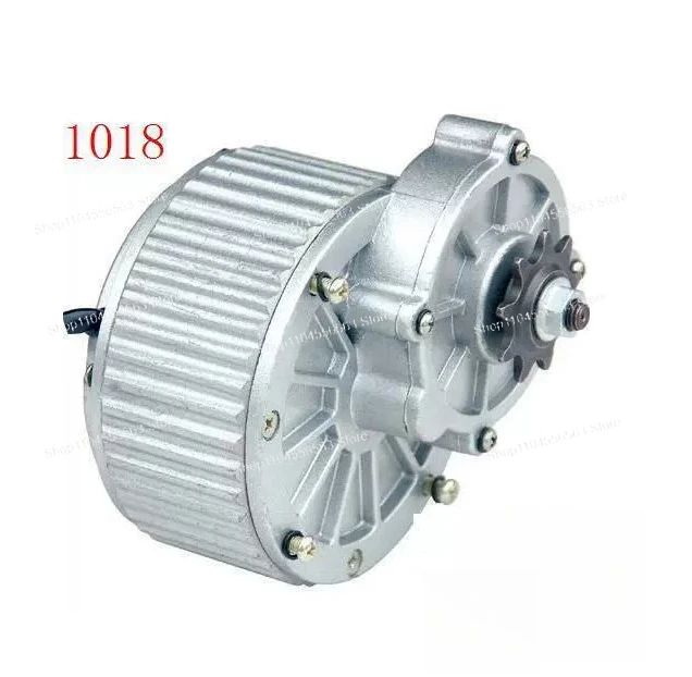 Permanent magnet DC brushed speed reducer motor MY1018-450W24V 36V electric bicycle accessory