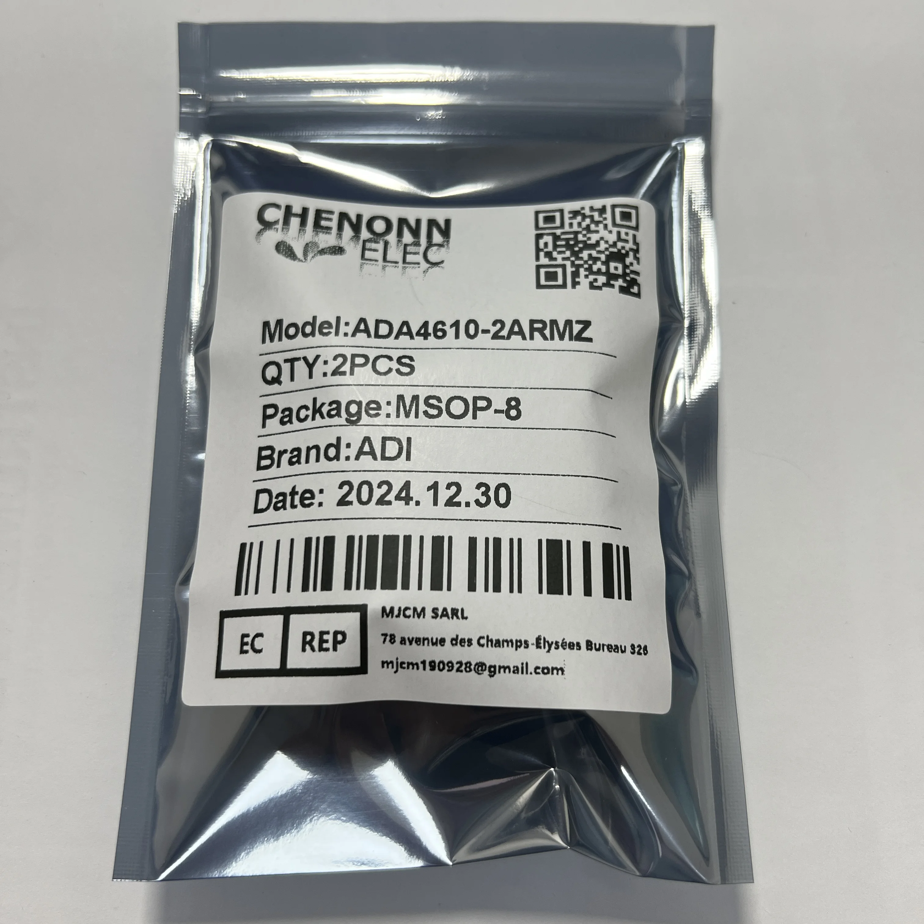 2PCS/LOT ADA4610-2ARMZ (Operational Amplifier)