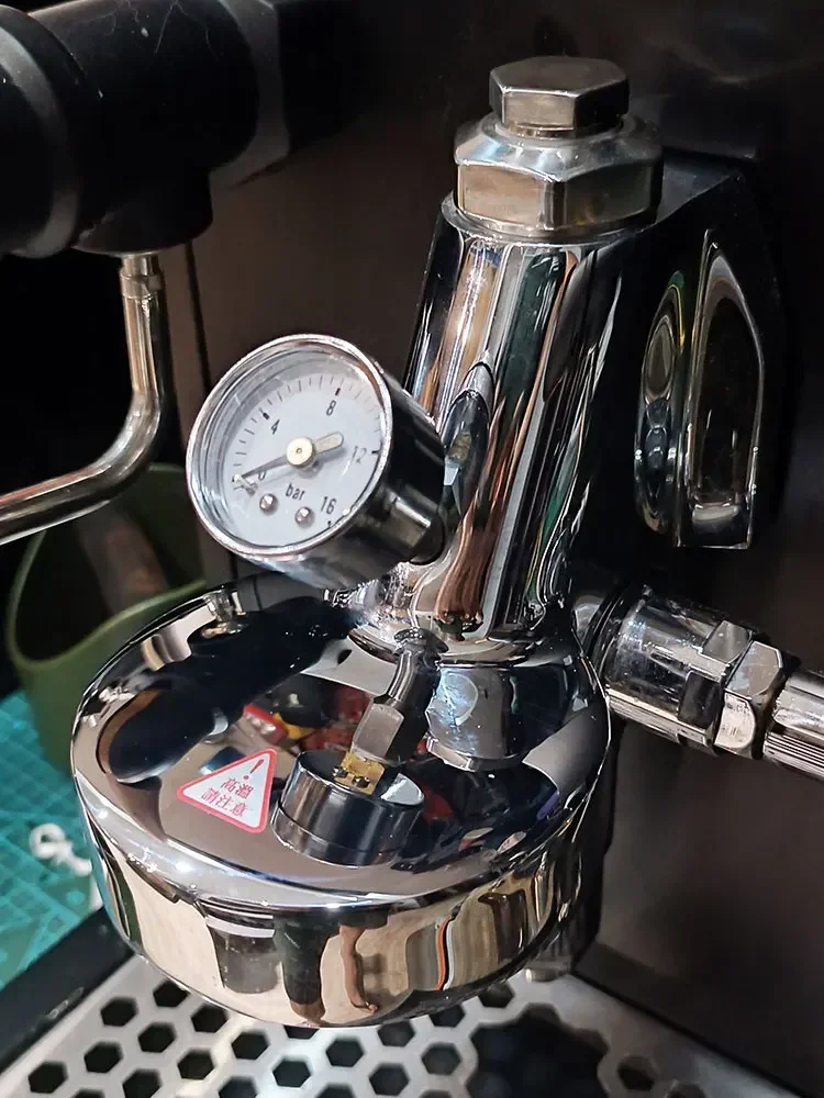 Gemaakt In China, Geschikt Voor E61 Semi-Automatische Koffiemachine Brouwkop, Waterdruk Displaymeter, Drukweergave