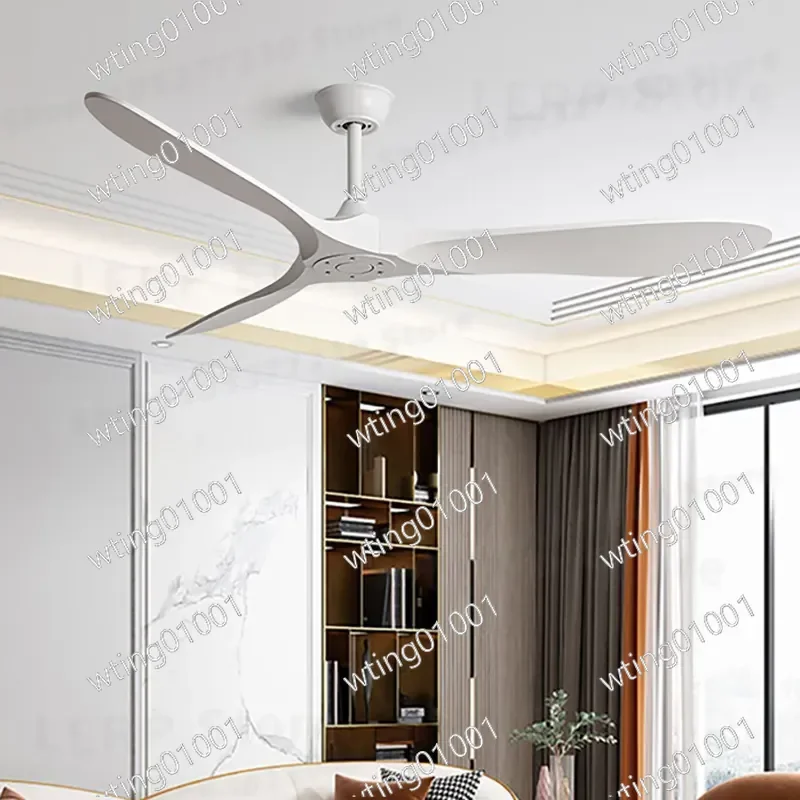 for 3 Blade Retro Ceiling Fan Light with Remote Control Frequency Conversion for Bedroom Restaurant Wholesale Support Custom