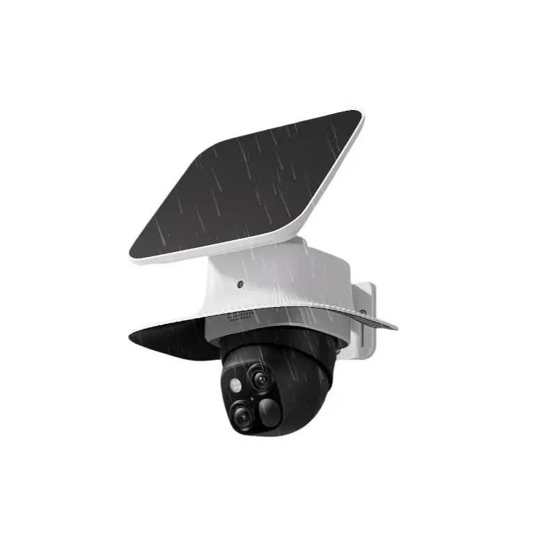 White Security Camera Protective Cover ABS Weatherproof Cover For Eufy S340 Protection Against Rain Sun