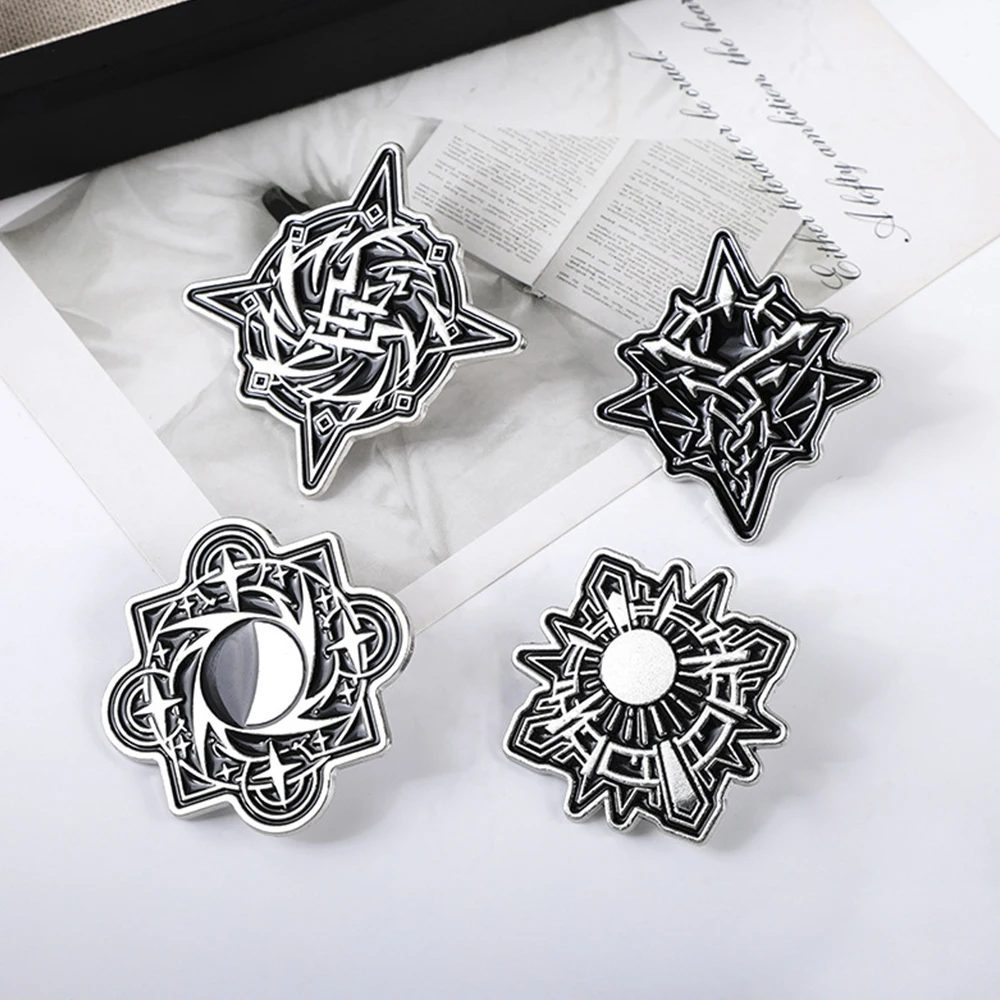 Anime Lord of Mysteries Cosplay Badge Metalen Broches Legering Reversspeldjes Unisex Kostuums Sieraden Rugzak Decoratie Accessoires