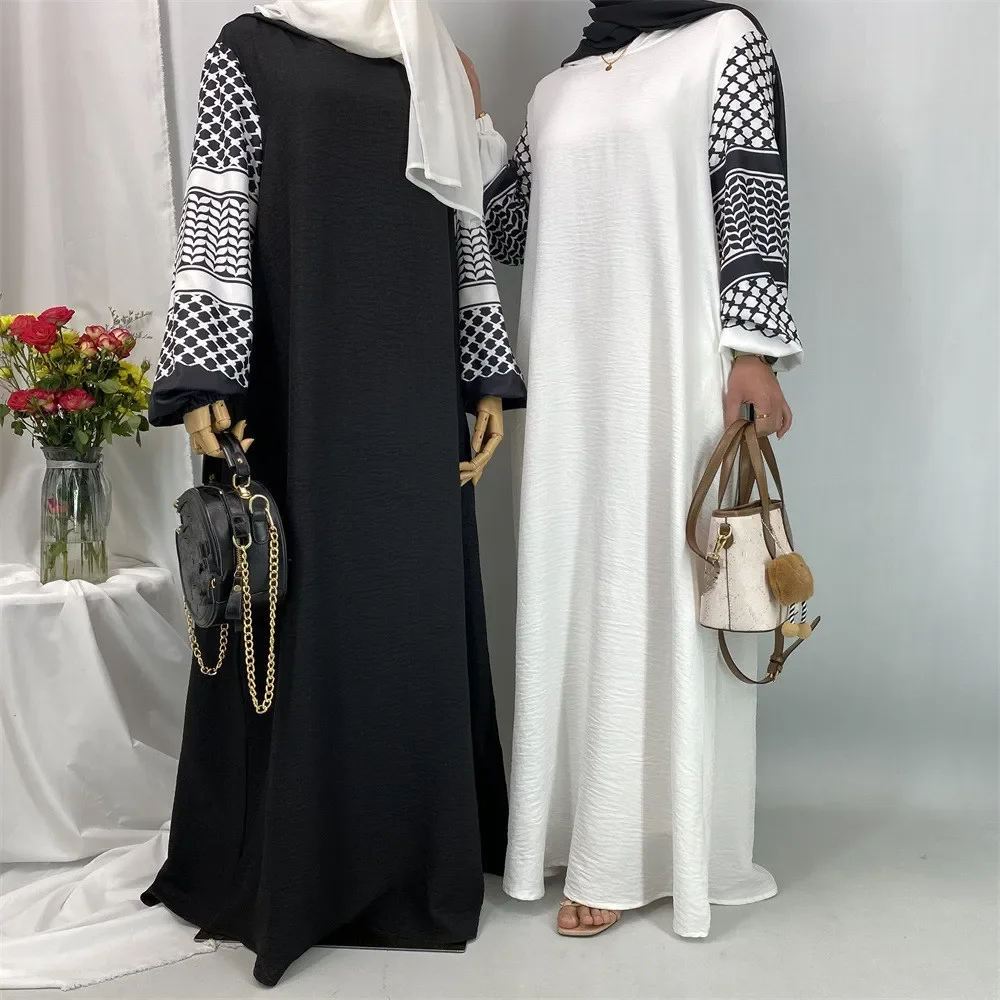 

Eid Djellaba Fashion Muslim Long Dress Women Dubai Abaya Turkey Kaftan Hooded Caftan Marocian Femme Islam Jalabiya Robe Ramadan