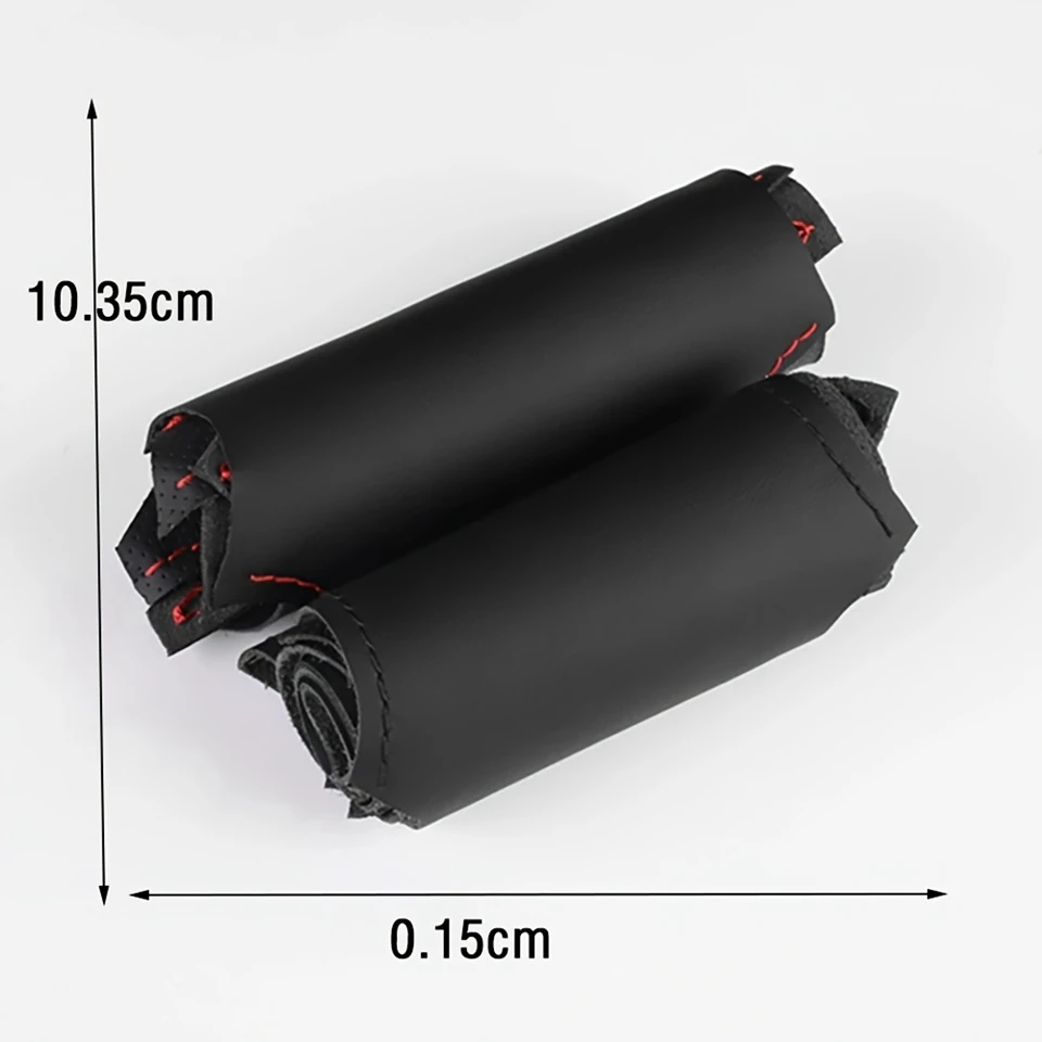 Kundenspezifische Auto-Lenkrad-Geflecht-Abdeckung aus schwarzem Leder, 100 % passend für Mercedes Benz W164 M-Klasse ML350 ML500 X164 GL-Klasse GL4 – Detail 7