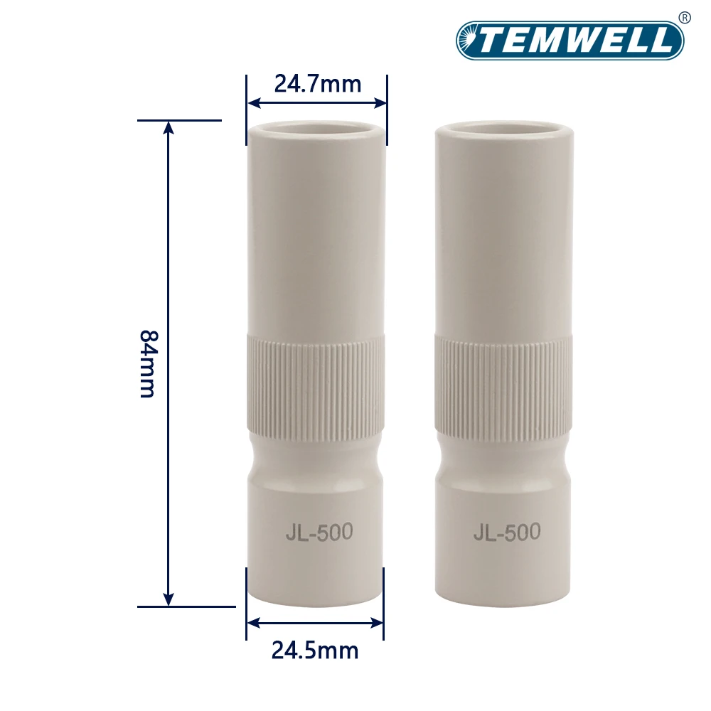 TEMWELL Mig Lassen Pistool 500a Tip Mondstuk Schild Cup Voor Lastoors Co2 Arc Lassen Accessoires