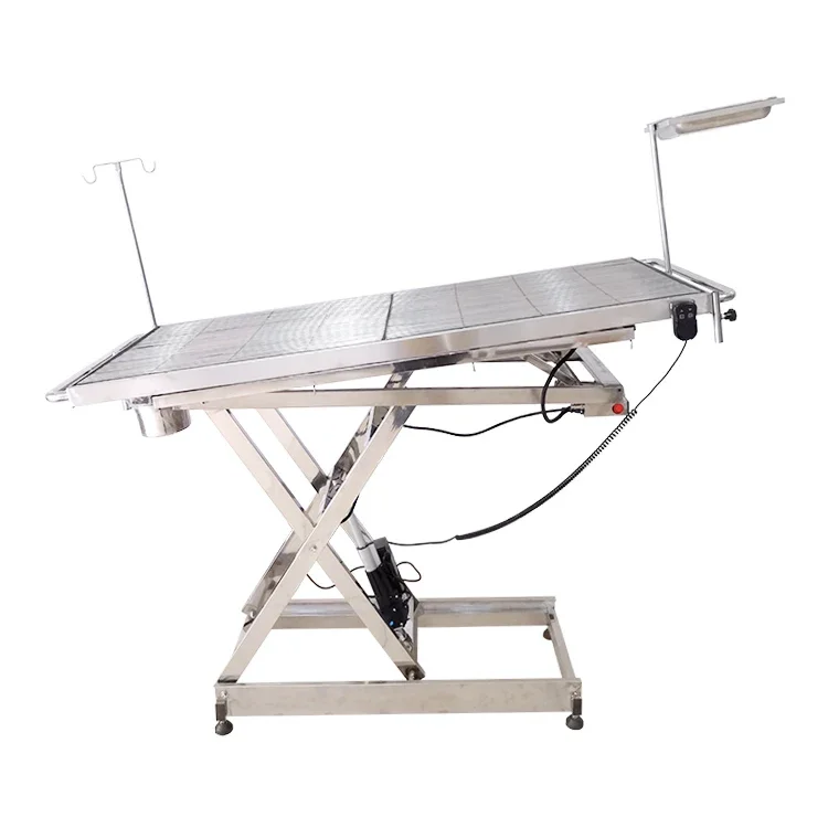 

Factory Direct Lifting Animal Examination Table For Pet Hospital Thermostatic Veterinary Operating Table