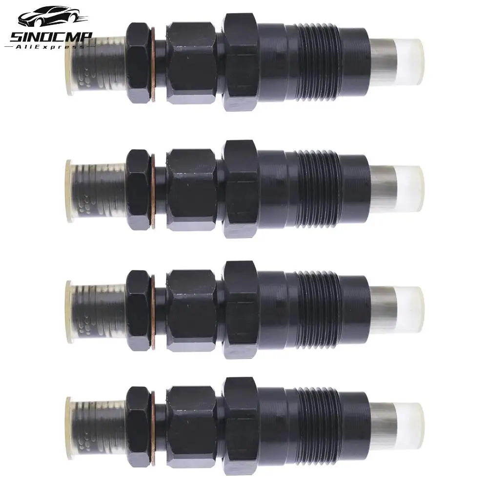 

4Pcs Common Rail Fuel Injectors 23600-59155 093500-4500 For Toyota Hilux 2LTE 1990-1993 Diesel Engine Fuel System Accessories