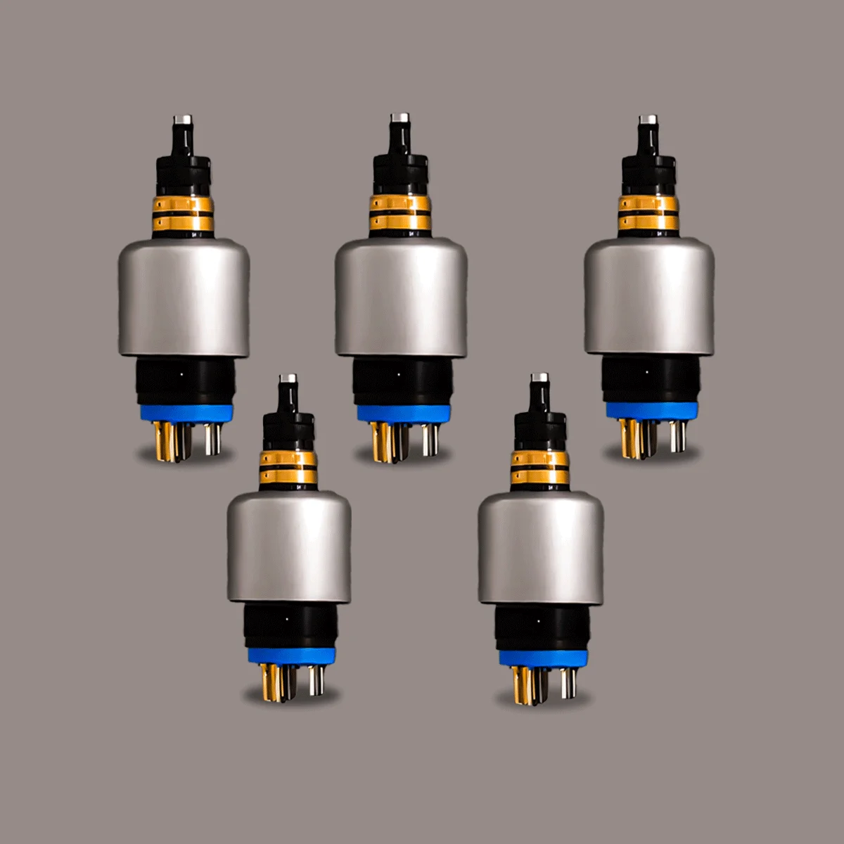 Acoplador de acoplamento rápido profissional, adequado para w & h, 6 furos, turbina dentária de alta velocidade, padrão e cabeça de torque, rotor de ar para den