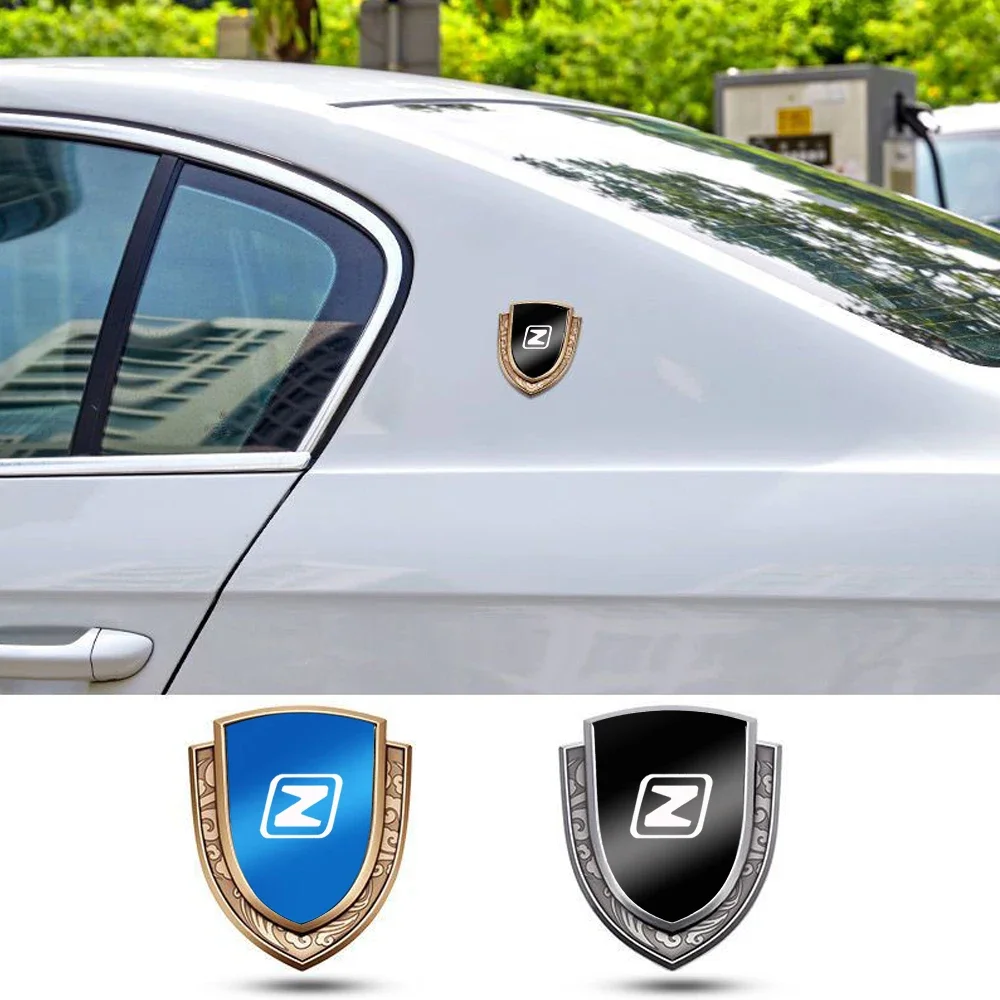 Fender Side trunk Decal Emblem Badge Sticker Shield Styling For Zotye e200 2008 5008 m300 t200 t300 t500 t600 t700 z100 z200