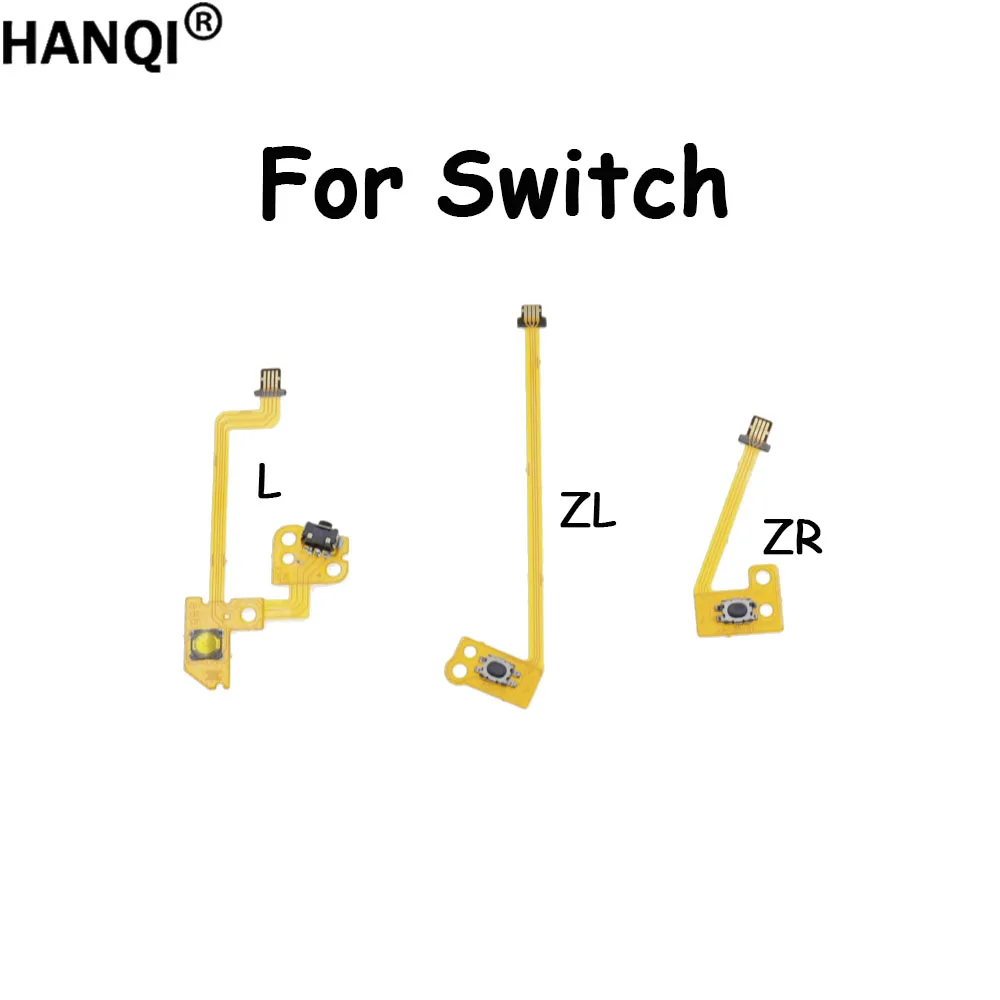 1 Stück Neues ZL ZR L R Tasten-Flexkabel Ersatz-Reparaturteile für Nintendo Switch Joy-Con Links Rechts JoyCon Controller