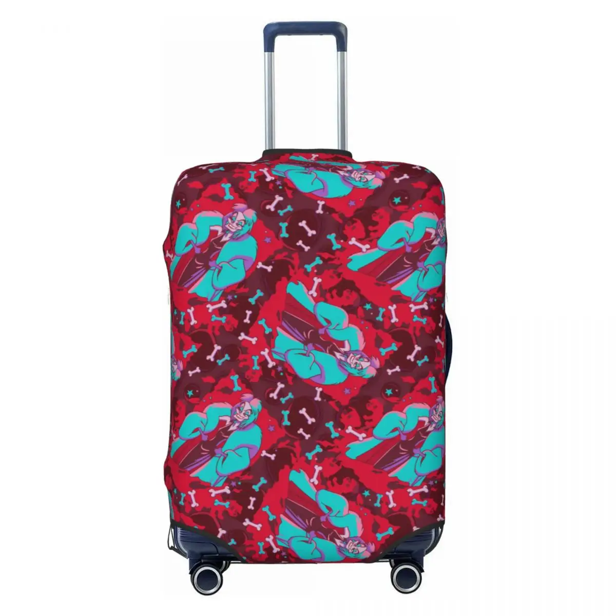 

Custom Funny Hot Movie Villains Animes Luggage Cover Protector Washable Travel Suitcase Covers