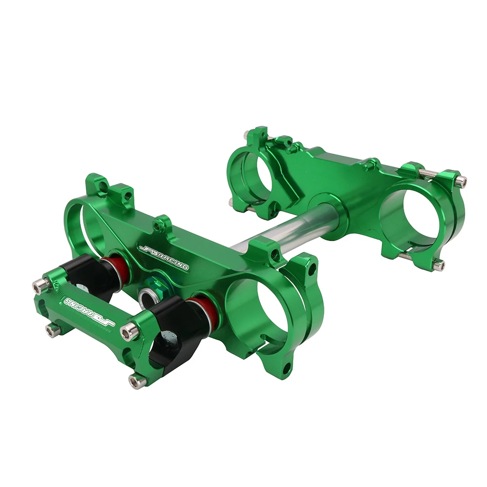 JFG KX250F 450F high quality 7075 t6 aluminum motorcycle Tripler Clamp for Kawasaki