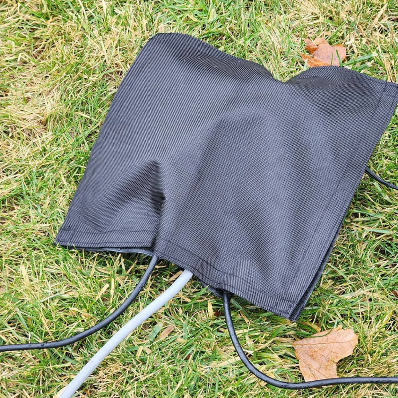 Cable Protector Cover Folded Edges Textile Cable Cover Cord Hider Flexible Electronic Accessory Removable view 4
