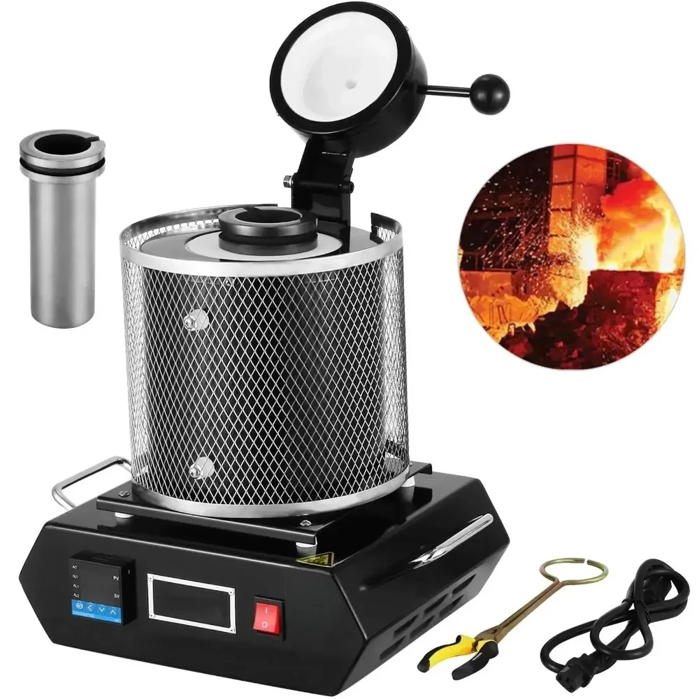 

digital automatic smelting furnace 1kg