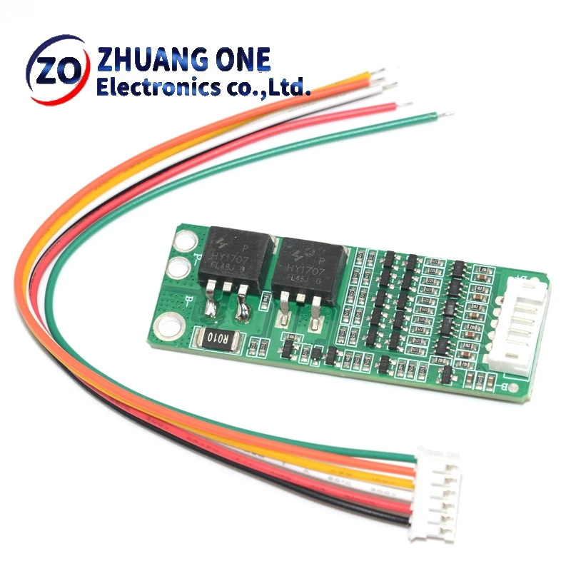 5S 15A Li-ion Lithium Battery BMS 18650 Charger Protection Board 18V 21V Cell Protection Circuit