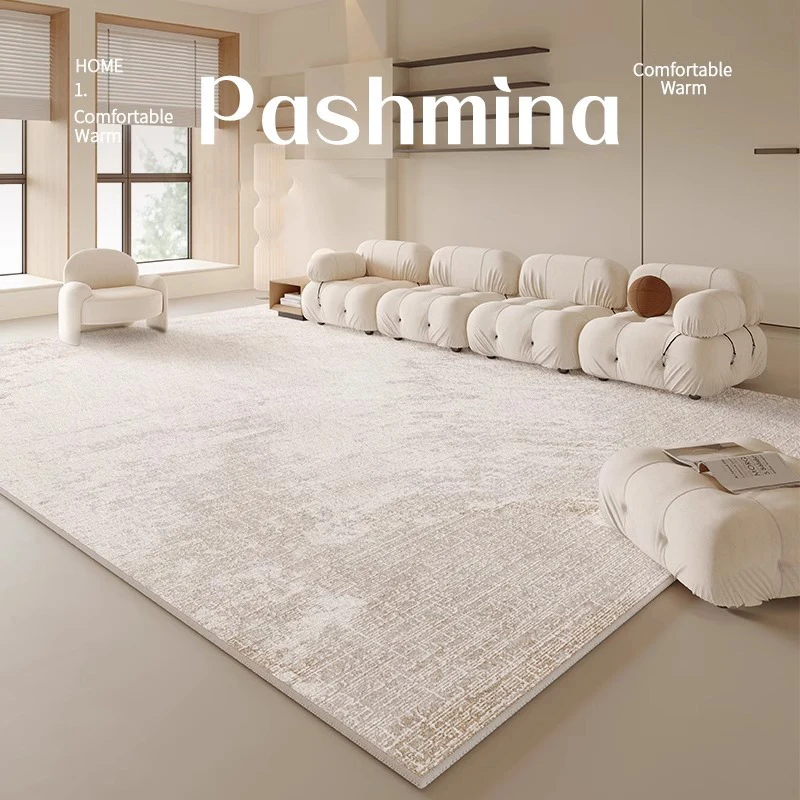 

Nordic Modern Carpet Living Room Soft Plush Sofa Coffee Table Blanket Thick Home Warm Bedroom Carpets Large Full Non-Slip Mat