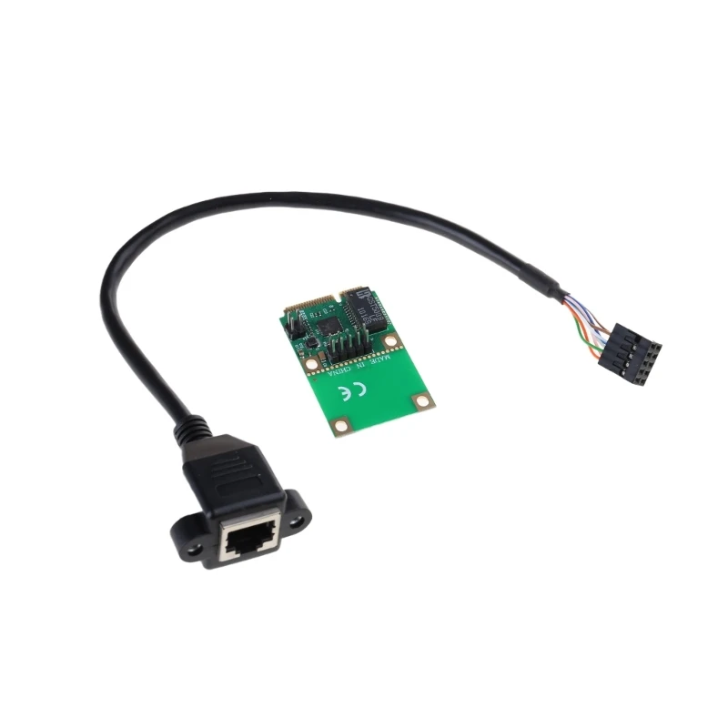 Karta sieciowa DN59 Mini Pci-e Karta adaptera Gigabit Ethernet RJ45 10/100/1000Mbps