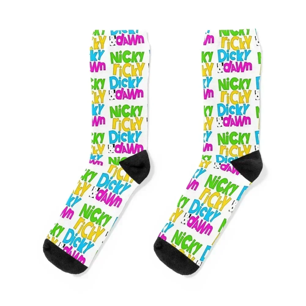 Nicky, Ricky, Dicky and Dawn Socks Stockings man loose hockey Ladies Socks Men's