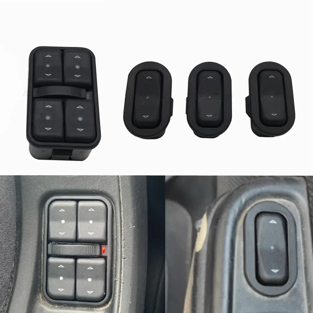

Master Single Electric Power Window Switch Button For Vauxhall Opel Astra G Zafira1998 - 2005 OEM#90561086 6240106 90561388