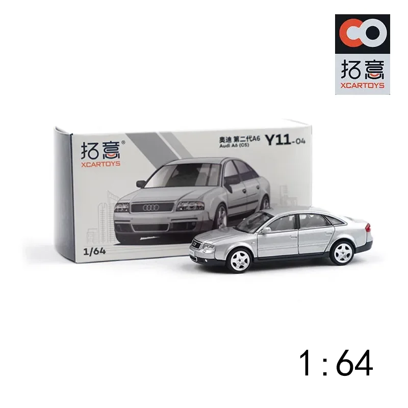 

XCARTOYS-second generation A6 alloy car model 1:64 static memory display gift collection for boy metal vehicle toy decoration