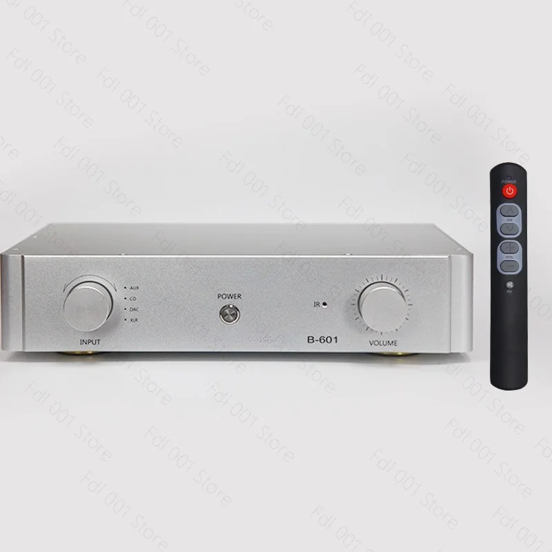 Fully Balanced HiFi Preamplifier with Remote B601 MB6010 Circuit