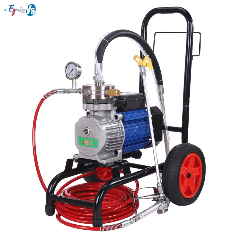 高圧エアレススプレーマシン 高出力塗装スプレーガン エマルジョンペイント DIY電動塗装スプレーヤー