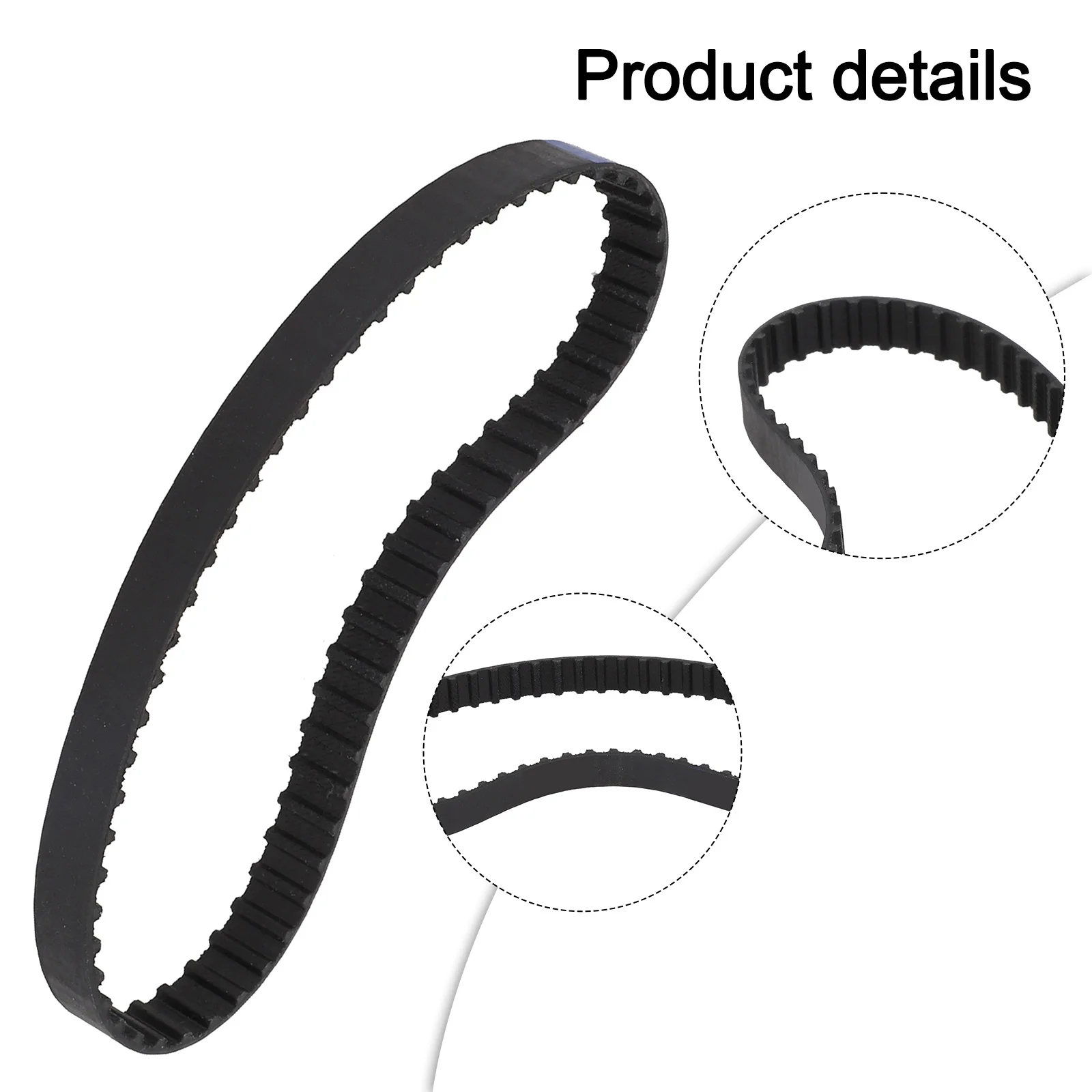 

Rubber Toothed Belt Replacement for Sanders Model #For 31460 Types II & III Fitment with Parts 1347220 and 49193700