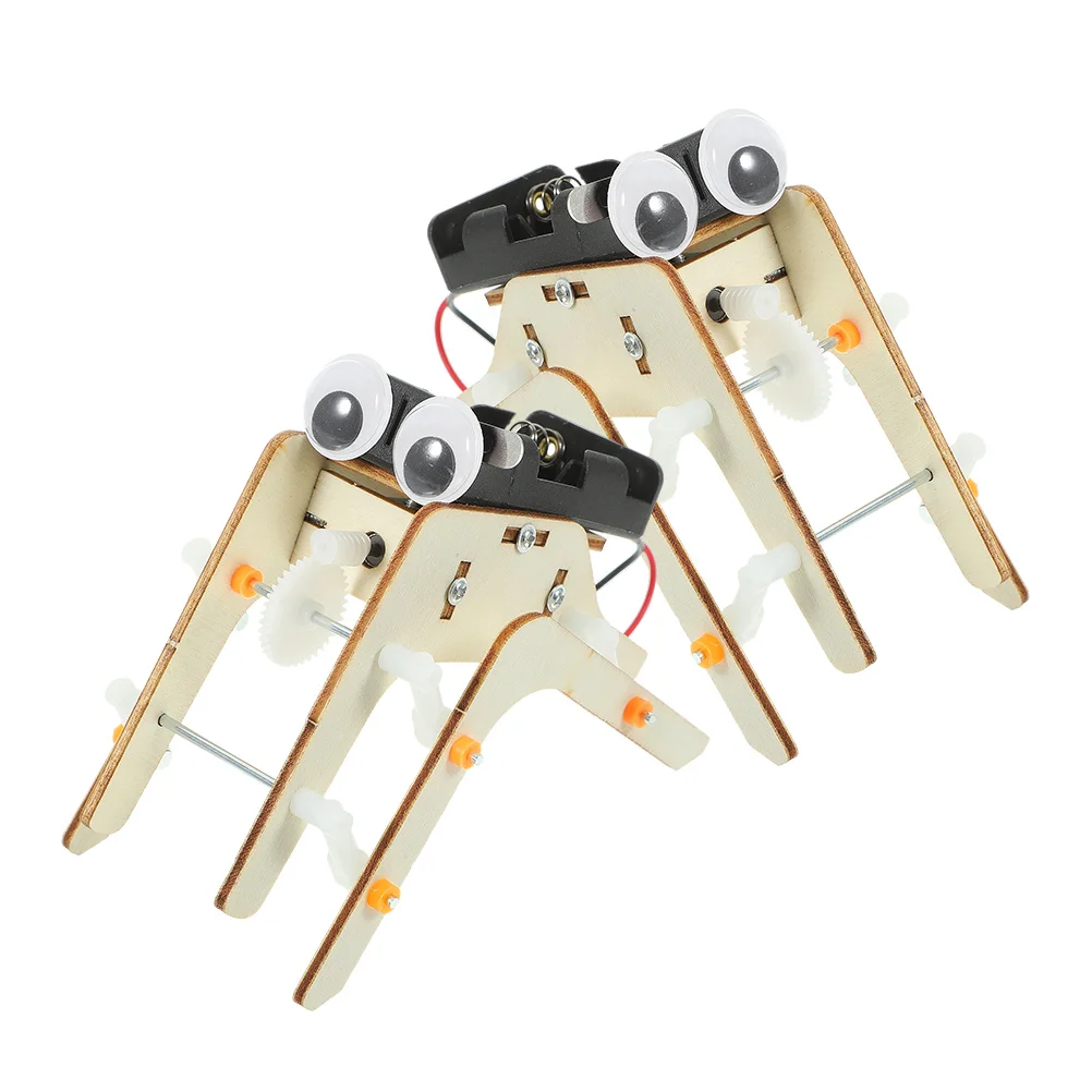 2 セット ロボット スパイダー 物理学おもちゃ 子供用科学実験キット DIY 子供用